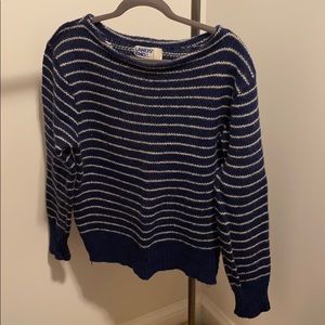 Vintage Lands End boatneck sweater